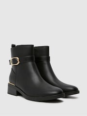 Schuh Ciara Ankle Black Boots - Image 2 of 4