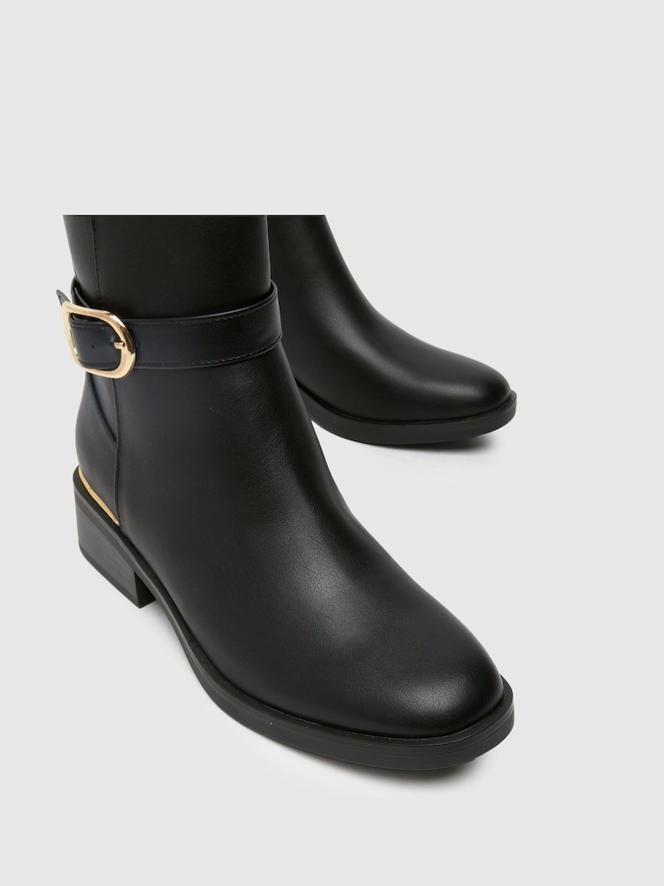 Schuh בצבע שחור, מגפונים, דגם Ciara - Image 3 of 4