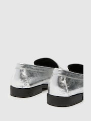 Schuh Lillian Leather Penny Loafers - Image 4 of 4