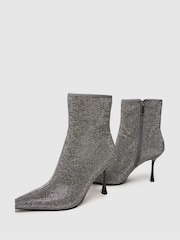Schuh Silver Brianna Embellished Ankle Boots - Image 3 of 4