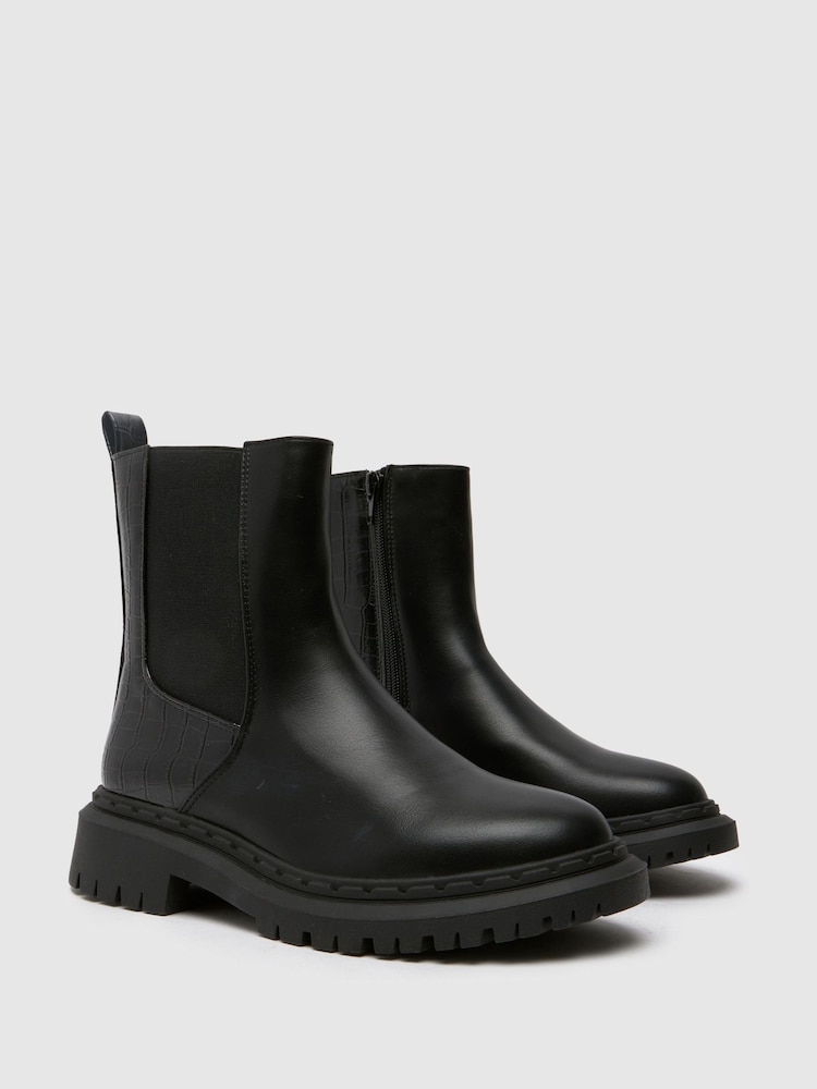 Schuh Averi Chelsea Black Boots - Image 2 of 4
