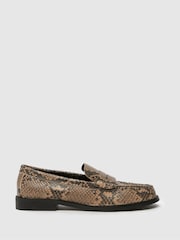 Schuh Lillian Leather Penny Loafers - Image 1 of 4