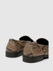 Schuh Lillian Leather Penny Loafers - Image 4 of 4