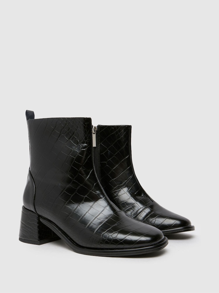 Schuh Wide Fit Bowie Boots - Image 2 of 4