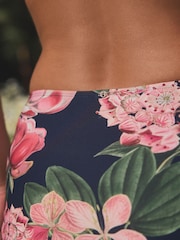 Kew Collection Navy/Pink Floral - Braguitas de bikini - Imagen 5 de 10