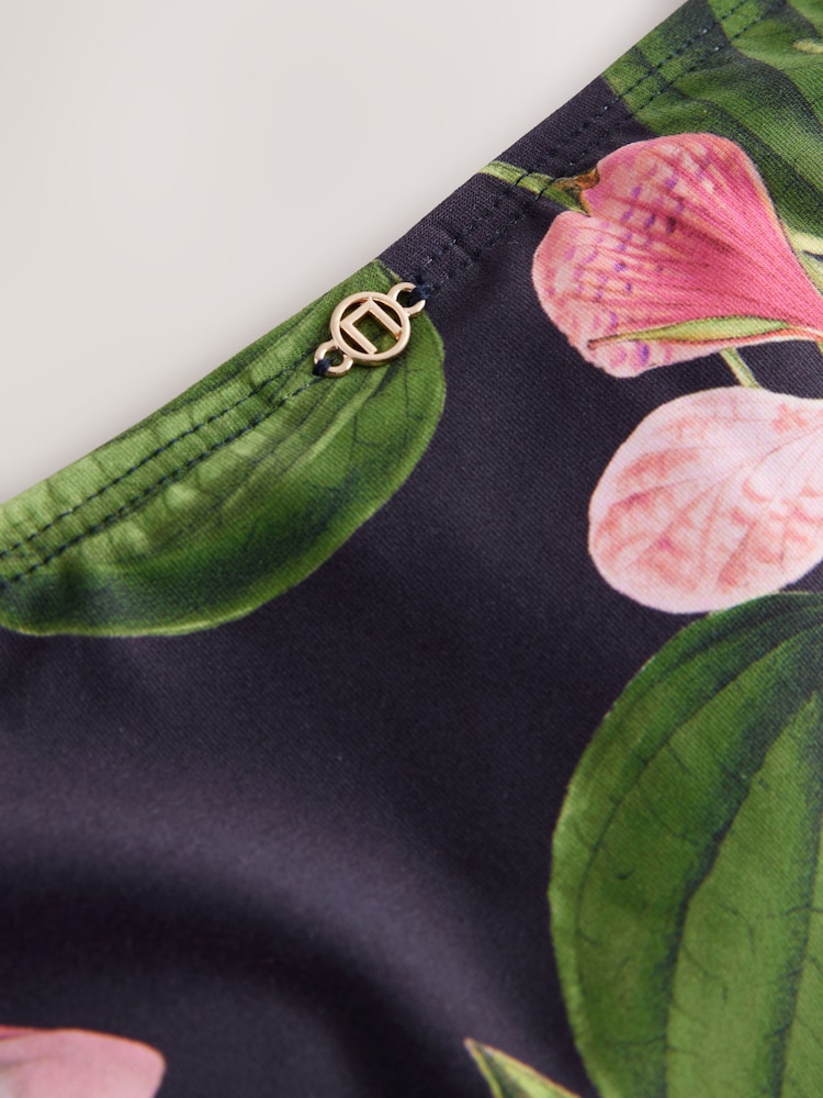 Kew Collection Navy/Rose Fleuri  - Bas de bikini - Image 9 of 10