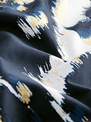 Bleu canard Bleu/Or Foil Ikat - Bas de bikini - Image 7 of 7
