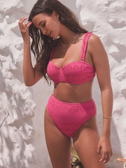 Dentelle rose - Bas de bikini Imprimé - Image 2 of 8