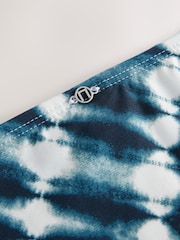 Bleu marine effet tie-dye - Bas de bikini Imprimé - Image 8 of 8