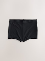 Black Shorts Ostomy High Waist Stoma Bikini Bottoms - Image 1 of 3