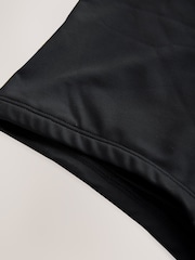 Black Shorts Ostomy High Waist Stoma Bikini Bottoms - Image 3 of 3
