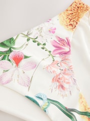 Kew Collection ecru/crèmekleurig met bloemenprint - Bikini broekje met print - Image 10 of 10