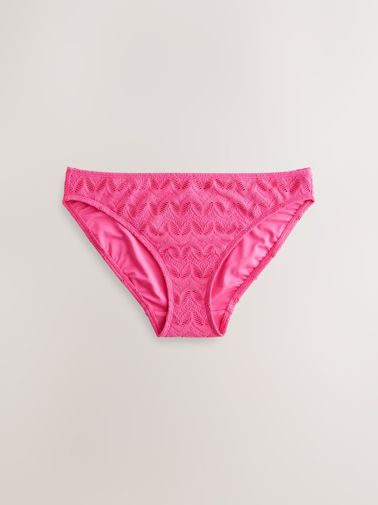 Dentelle rose - Bas de bikini Imprimé - Image 6 of 8