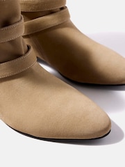 Mint Velvet Natural Libby Suede Ankle Boots - Image 6 of 6