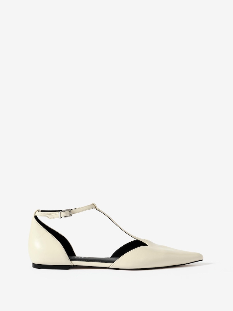 Mint Velvet Lila T-Bar Flats - Εικόνα 1 από 4