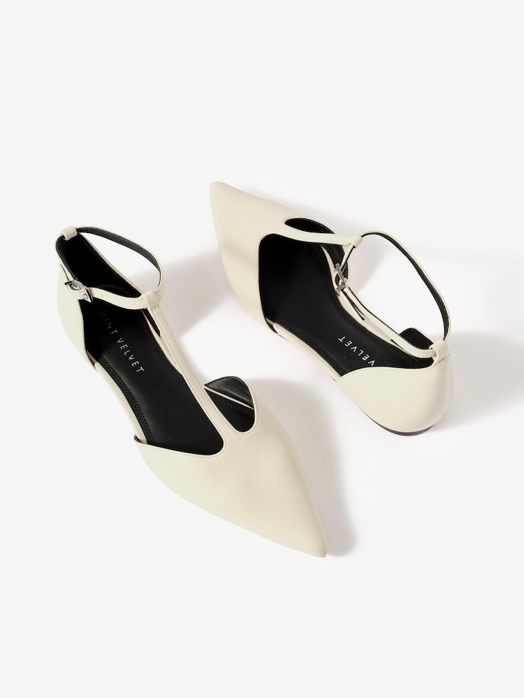 Mint Velvet Lila T-Bar Flats - Εικόνα 4 από 4