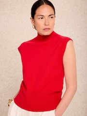 Rouge - Haut Mint Velvet sans manches - Image 4 de 7