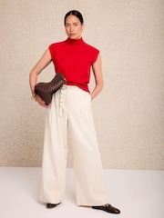 Rouge - Haut Mint Velvet sans manches - Image 5 de 7