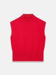 Rouge - Haut Mint Velvet sans manches - Image 6 de 7