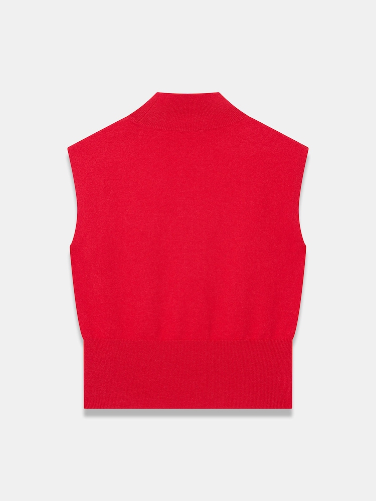 Rouge - Haut Mint Velvet sans manches - Image 7 de 7