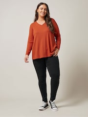 Evans Long Sleeve Modal Ribbed T-Shirt - Imagen 2 de 5