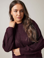 Evans Pointelle Jumper - Image 4 of 5