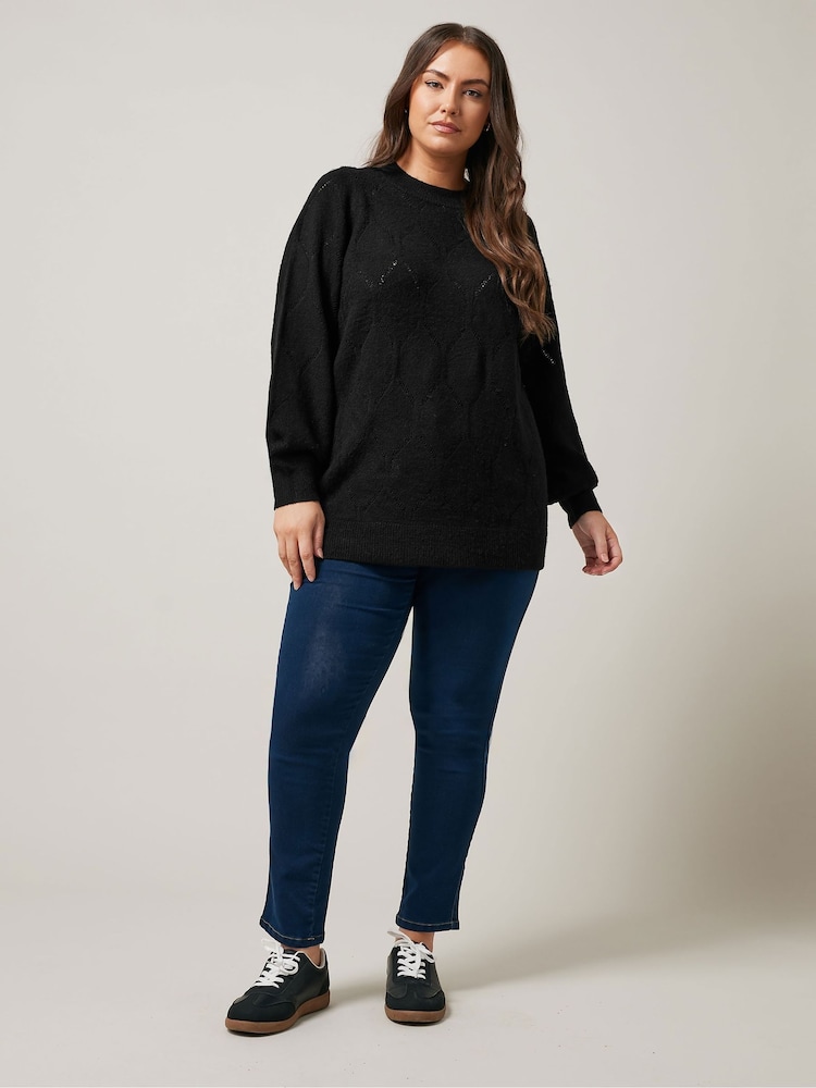 Evans Pointelle Jumper - Image 2 of 5