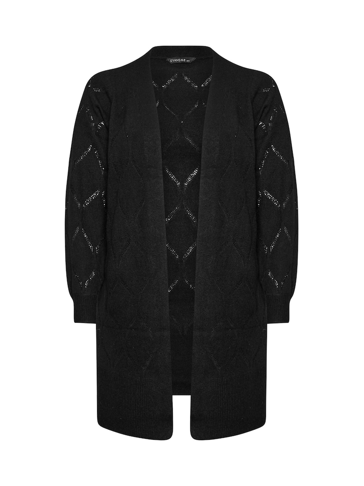 Evans Pointelle Cardigan - Image 5 of 5