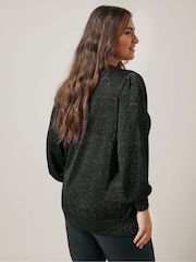 Evans V-Neck Chevron Jumper - Image 3 of 5