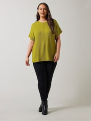 Verde - Evans Textured Seam Detail Top - Imagen 2 de 5
