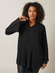 Evans Pleated Blouse - Image 1 of 5