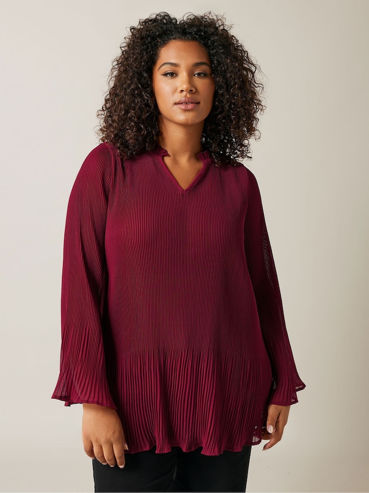 Evans Pleated Blouse - Image 1 of 5