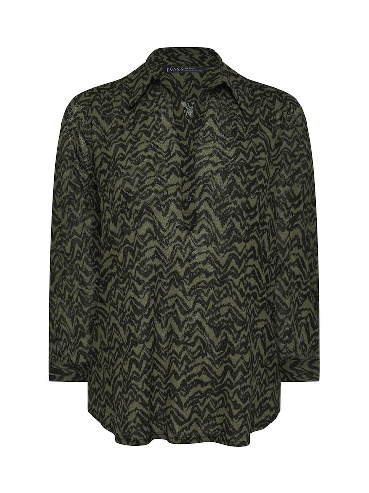 Evans Half Placket Shirt - Image 5 of 5