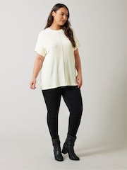 Blanco - Evans Textured Seam Detail Top - Imagen 2 de 5