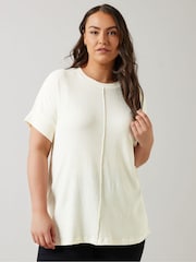 Blanco - Evans Textured Seam Detail Top - Imagen 4 de 5