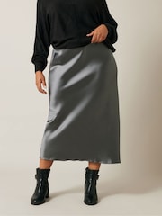 Evans Satin Skirt - Image 1 of 5