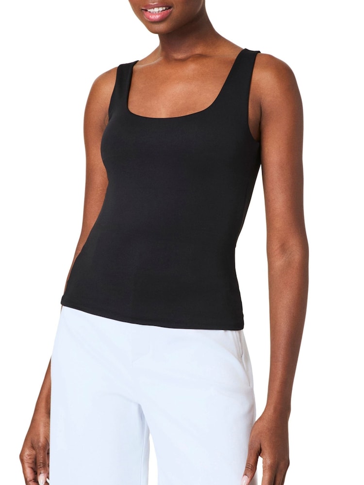 SPANXsmooth™ Jersey Scoop Neck Tank - Image 1 of 4