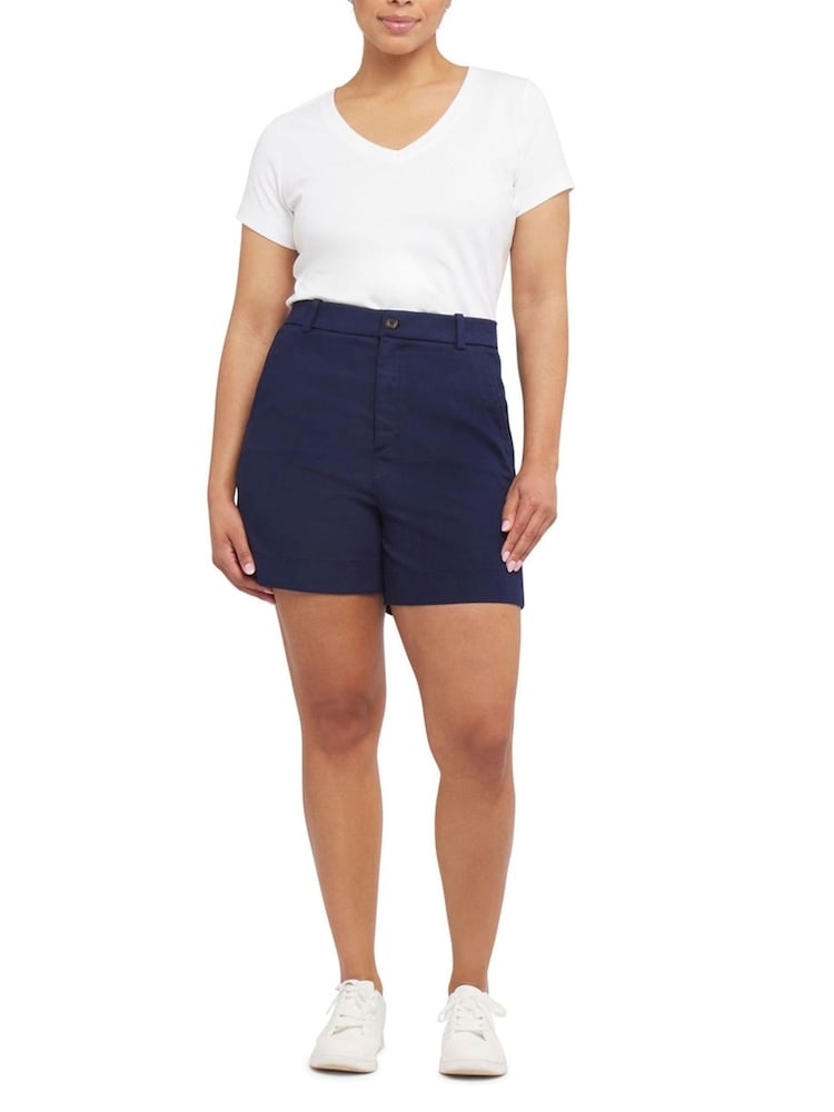 SPANXsupersmooth™ Stretch Twill Shorts, 5" - Imagen 1 de 2