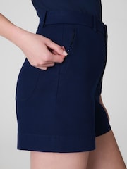 SPANX Blue SPANXsupersmooth™ Stretch Twill Short, 5" - Image 5 of 6
