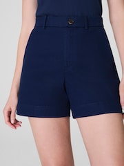 SPANX Blue SPANXsupersmooth™ Stretch Twill Short, 5" - Image 6 of 6