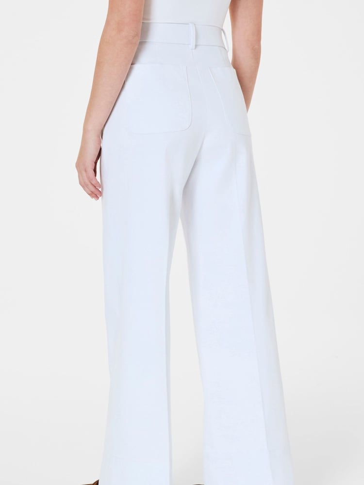SPANXsupersmooth™ Stretch Twill Wide Leg Trousers - Image 2 of 6