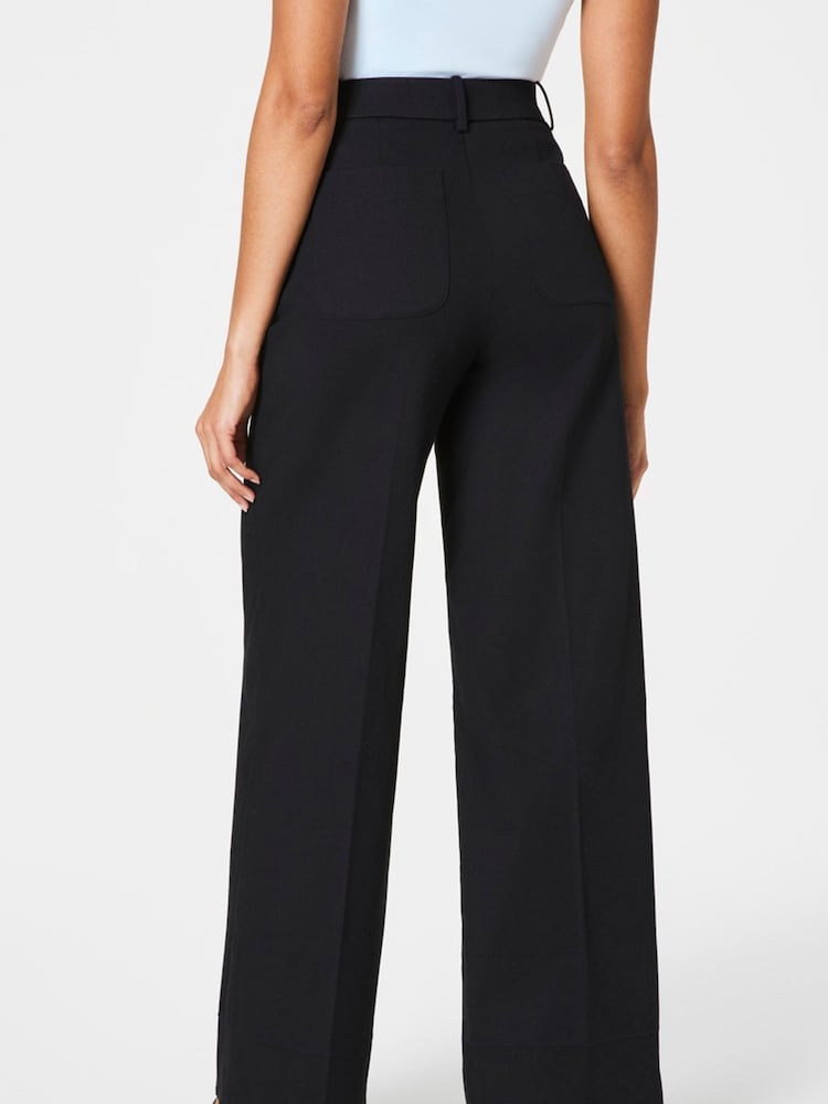 SPANXsupersmooth™ Stretch Twill Wide Leg Pants - Image 2 of 5