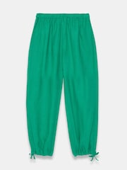 Mint Velvet Green Linen Balloon Trousers - Image 6 of 6