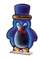 Premier Decorations Ltd Light Up Christmas Penguin Decoration - Image 1 of 1