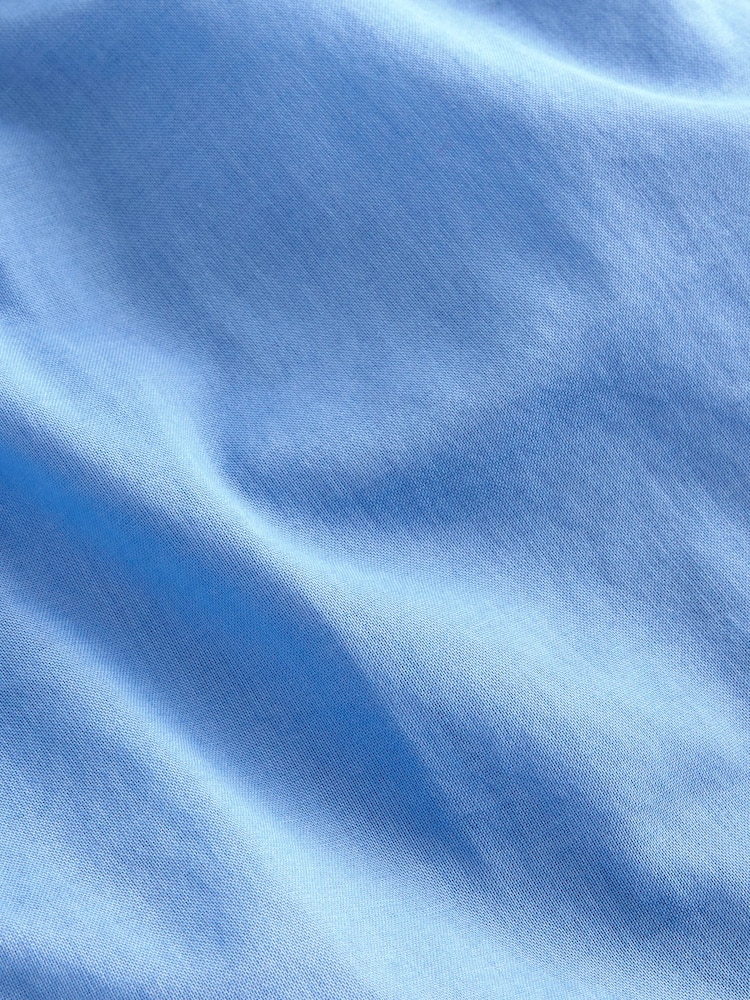self. Blue Rib Vest Short Set Pyjamas - Image 9 of 10