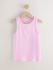 Rosa - eu. Conjunto de pijamas com colete costelado - Imagem 8 de 11