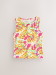 Tie Dye Boxy Rib Vest (3-16yrs) - Image 1 of 4
