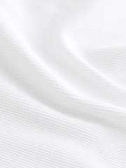 White Boxy Rib Vest (3-16yrs) - Image 3 of 4