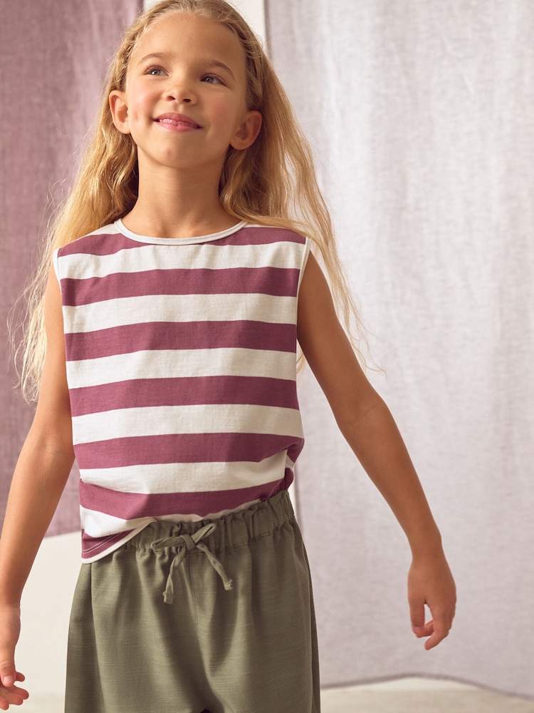 Multi Pastel Vests 4 Pack (3-16yrs) - Image 2 of 5 Multi Pastel Vests 4 Pack (3-16yrs) - Image 2 of 5