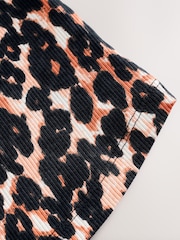 Animalprint, neutral - Geripptes Trägertop (3–16 Jahre) - Image 4 of 4